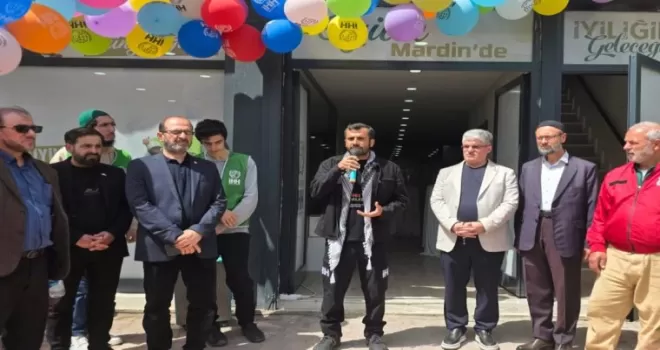 Mardin İHH’nin yeni yerine dualı açılış!