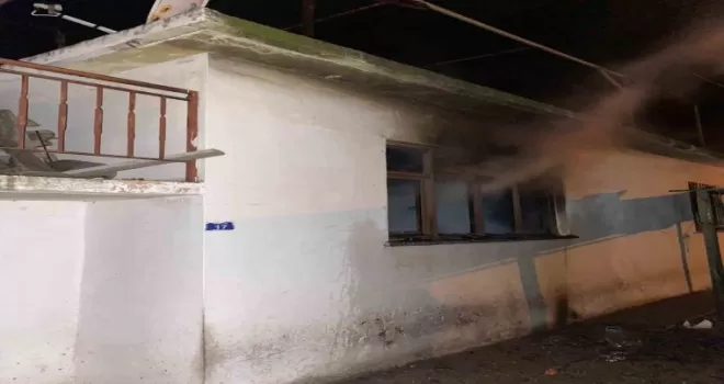 Marmaris’te ev yangınında bir kişi öldü
