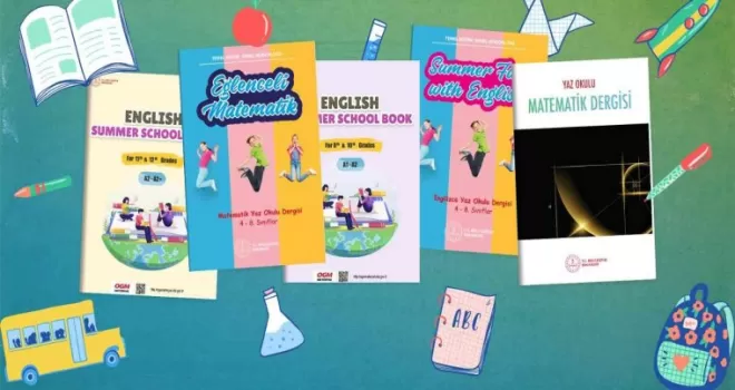 Matematik ve İngilizce yaz okulu dergileri yayında
