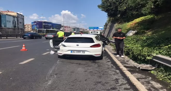 Mecidiyeköy’de zincirleme kaza

