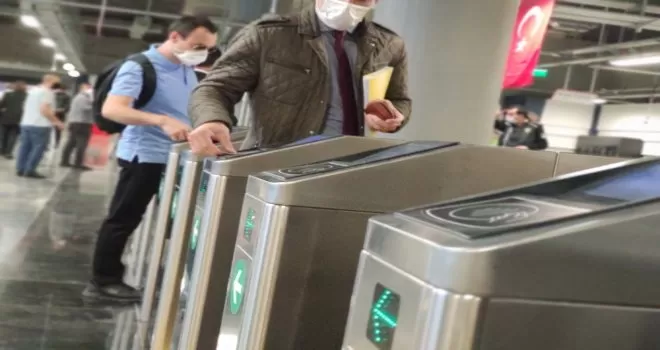 Mecidiyeköy-Mahmutbey metro hattı açıldı
