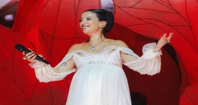 Melike Şahin’den Harbiye’de unutulmaz gece