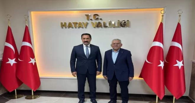 Memduh Büyükkılıç’tan Hatay’a ziyaret