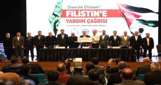 Memur-Sen’den Gazze için yardım kampanyası
