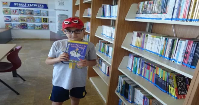 Merkezefendi’nin ‘Kitap Kurdu’ Furkan Erpolat
