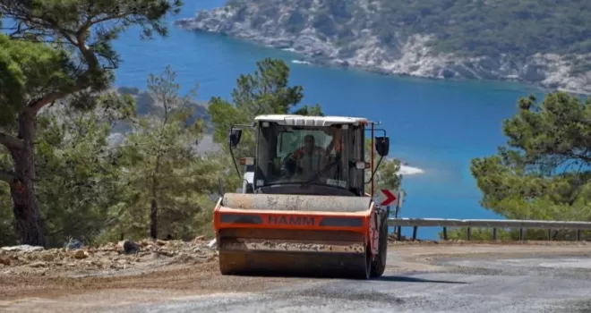 Mersin Büyükşehir’den Yeşilovacık yoluna konforlu dokunuş
