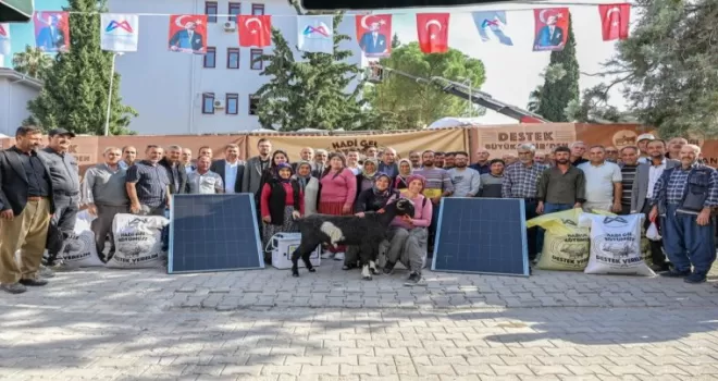 Mersin’de kırsal kalkınmaya 6 yıldır destek