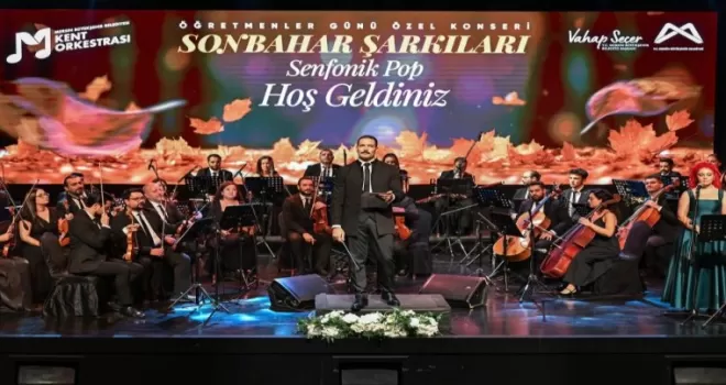 Mersin’de öğretmenlere özel ‘Sonbahar Şarkıları’ konseri
