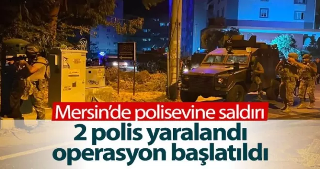 Mersin’de Polis Evine Bombalı Saldırı!