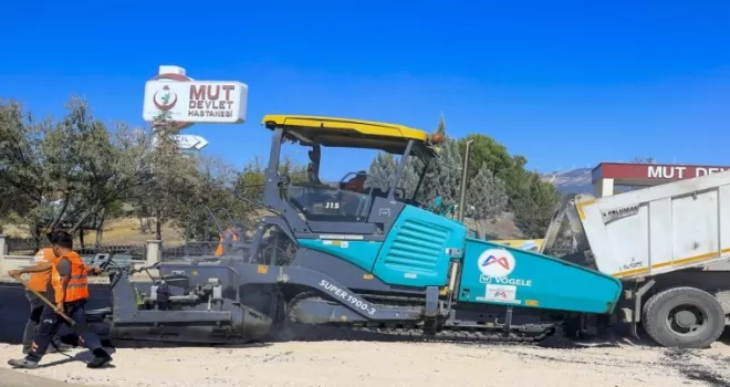 Mersin Mut’ta ulaşım konforu artıyor