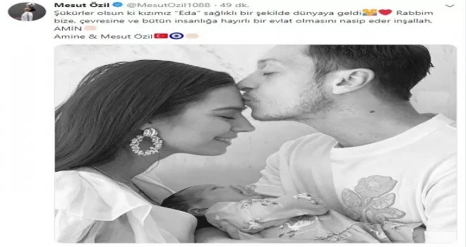 Mesut Özil baba oldu
