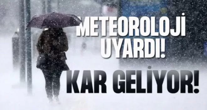 Meteoroloji’den Karadeniz Bölgesine Kar Alarmı!
