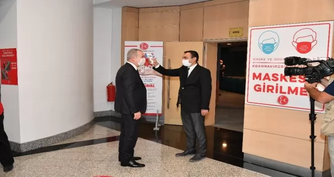 MHP’de il başkanları toplantısı başladı
