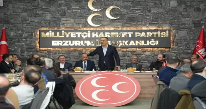 MHP Erzurum’dan sendikalara güçlü mesaj