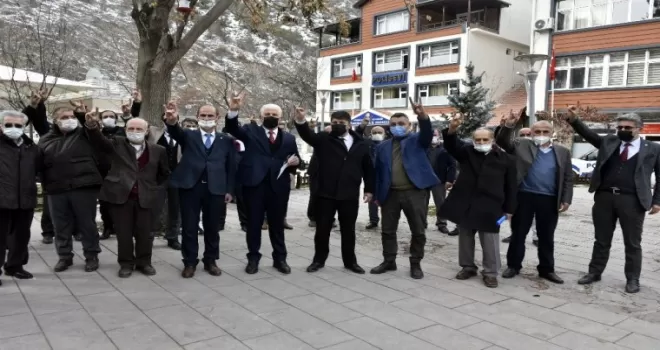 MHP Gümüşhane Teşkilatı’ndan polise destek
