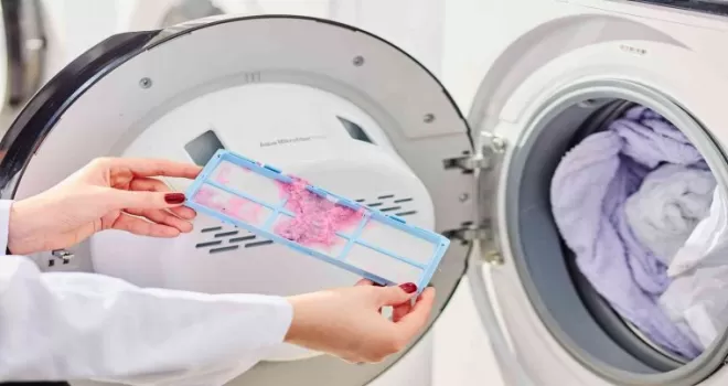 Mikrofiber filtreli çamaşır makinesi su kaynaklarını koruyor
