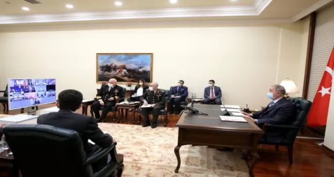 Millî Savunma Bakanı Akar, NATO’nun Afganistan toplantısına katıldı
