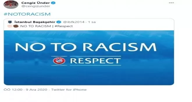 Milli futbolculardan Başakşehir’e destek
