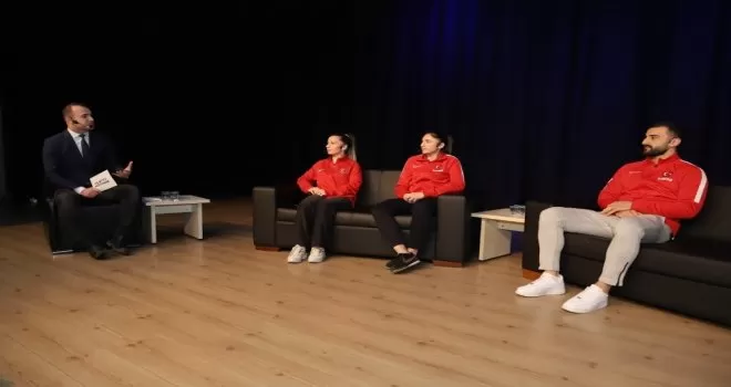 Milli karateciler deneyimlerini anlattı
