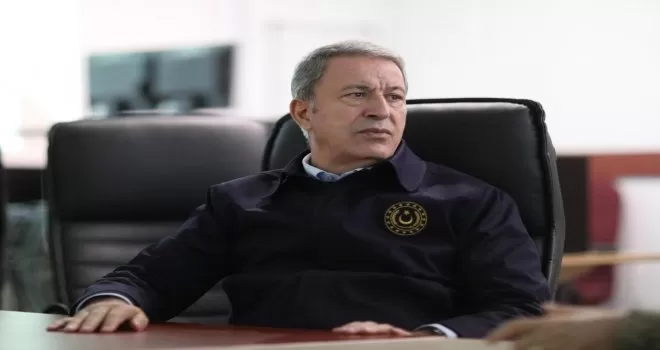 Milli Savunma Bakanı Akar Rus mevkidaşı ile görüştü
