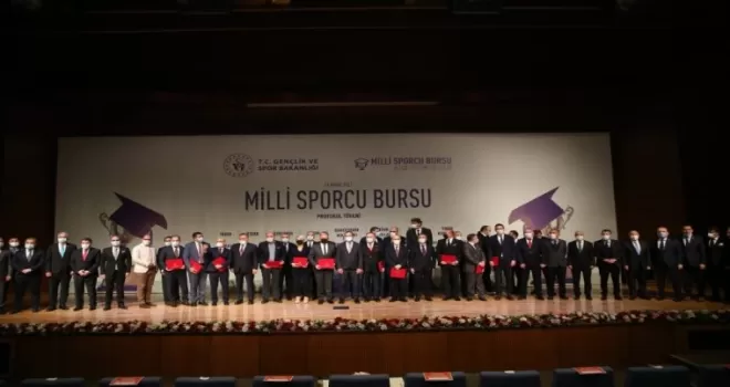 Milli sporculara yüzde 100 burs desteği
