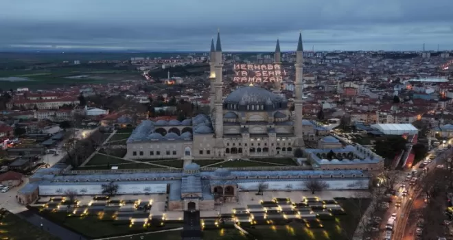 Mimar Sinan’ın ustalık eseri Selimiye, Ramazan’da ibadete açılıyor