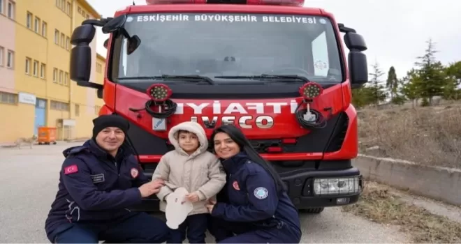 Minik Ömer ’Ateş Savaşçısı’ oldu
