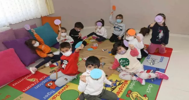 Miniklerden eğlenceli atölye çalışması
