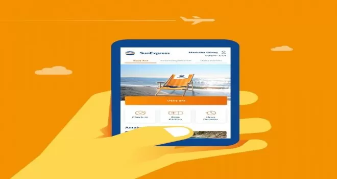 Mobil uygulama üzerinden temassız uçuş yönetimi
