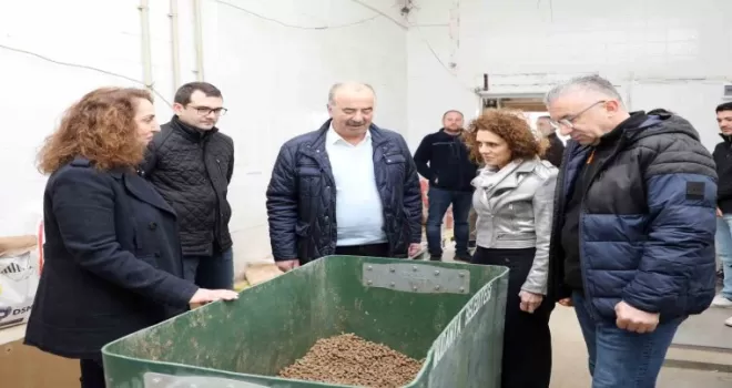 Mudanya Belediyesi kedi ve köpek maması üretimine başladı
