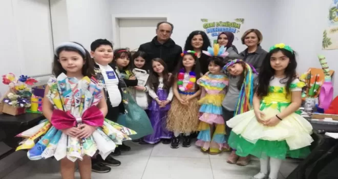 Mudanyalı miniklerden muhteşem ’dönüşüm’ 