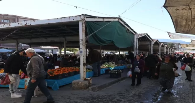 Muğla Büyükşehir Yatağan pazar yerini yeniliyor