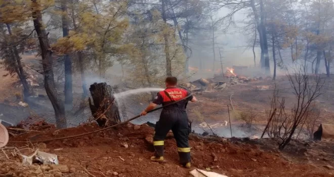 Muğla’da orman yangınlarına koordineli müdahale