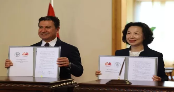 Muğla ile Leshan arasında kardeşlik köprüsü kuruluyor