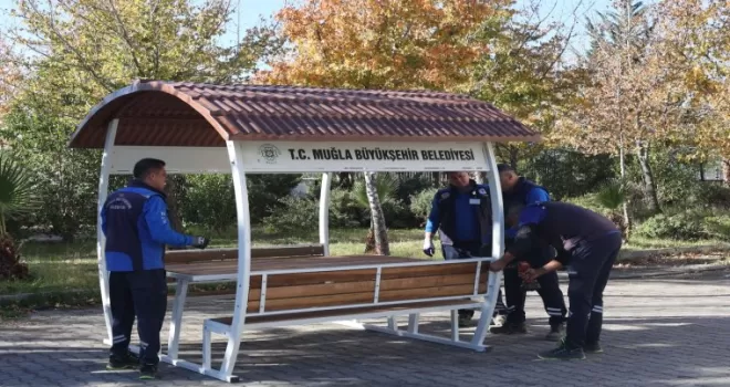 Muğla Köyceğiz’de ortak alanlar Büyükşehir güzelliği
