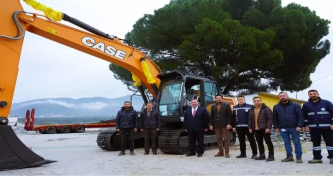 Muğla Milas’a TBB’den ekskavatör hibesi