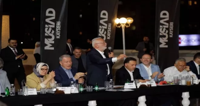 MÜSİAD Kayseri Memduh Büyükkılıç’ı ağırladı