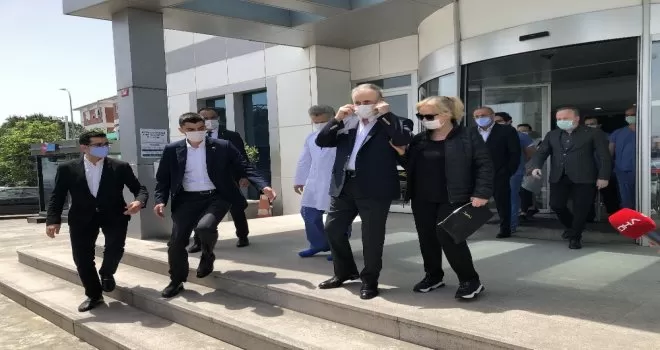 Mustafa Cengiz taburcu edildi
