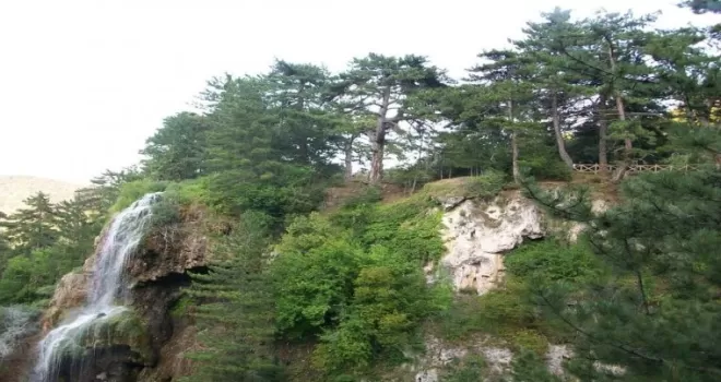 Nallıhan Uyuzsuyu Şelalesi’nde görsel şölen
