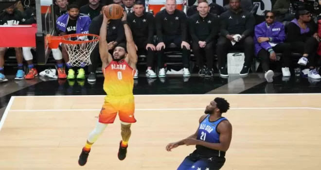 NBA All-Star mücadelesinde Tatum rekor kırdı, Giannis’in takımı kazandı
