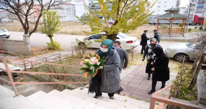 Nergiz Oğuz’dan şiddet mağduru kadınlara anlamlı ziyaret
