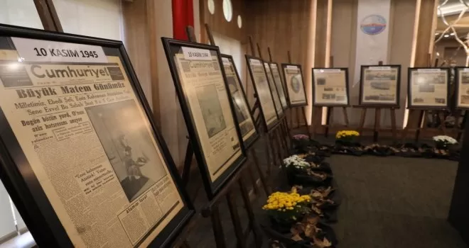 “O Gün’ün Gazeteleri“ Büyükçekmece’de sergilendi
