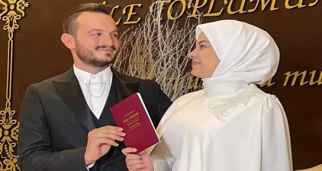 Ödüllü İHA Muhabiri Ahmet Faruk Sarıkoç’un mutlu günü
