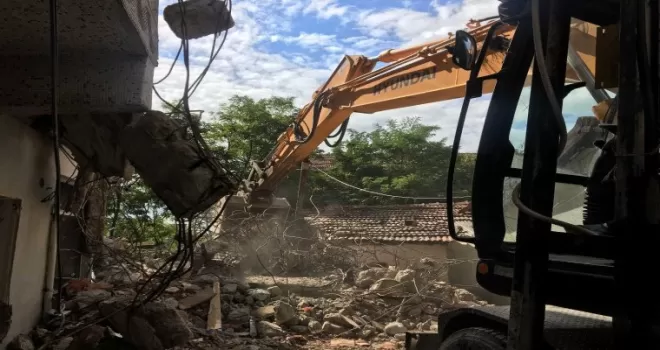 Okmeydanı Kentsel Dönüşüm Projesi hız kesmeden devam ediyor
