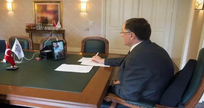 Ombudsman Malkoç, video konferans yoluyla gençlerin sorularını yanıtladı
