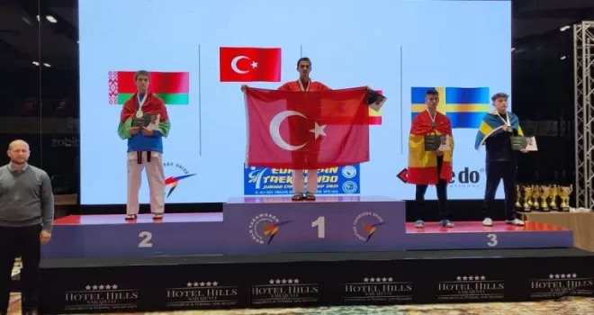 Ömer Faruk Dayıoğlu Avrupa şampiyonu oldu
