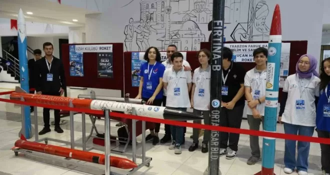 Onlar Trabzon’un ilk roketçileri
