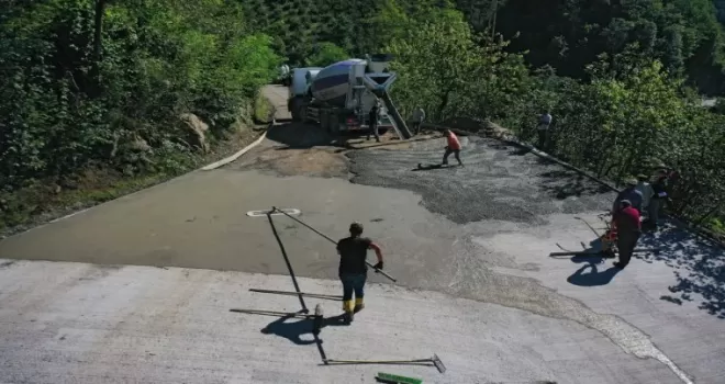 Ordu Büyükşehir’den Akgüney’e konforlu yol