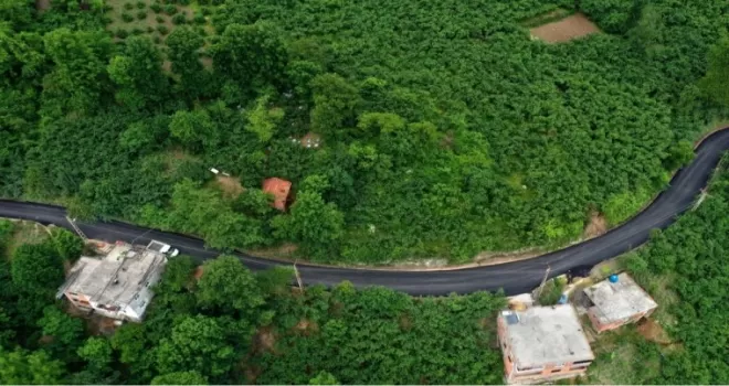 Ordu Çatalpınar’a yol sevinci