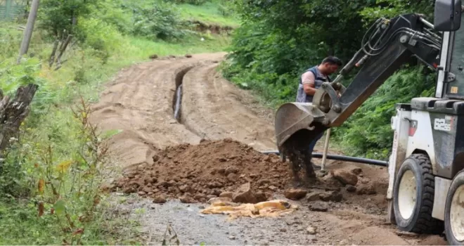 Ordu’da 435 hane temiz suya kavuştu